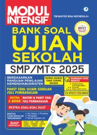 Image of Modul Intensif Ujian Sekolah SMP/MTs 2025